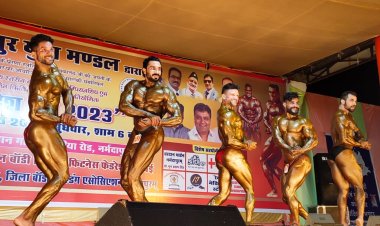 "मिस्टर एमपी" बेस्ट मस्कुलर मैन बने सुनील सोलंकी