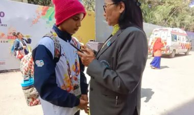 खेलो इंडिया गेम्स में तेजस्वी का शानदार प्रदर्शन.....