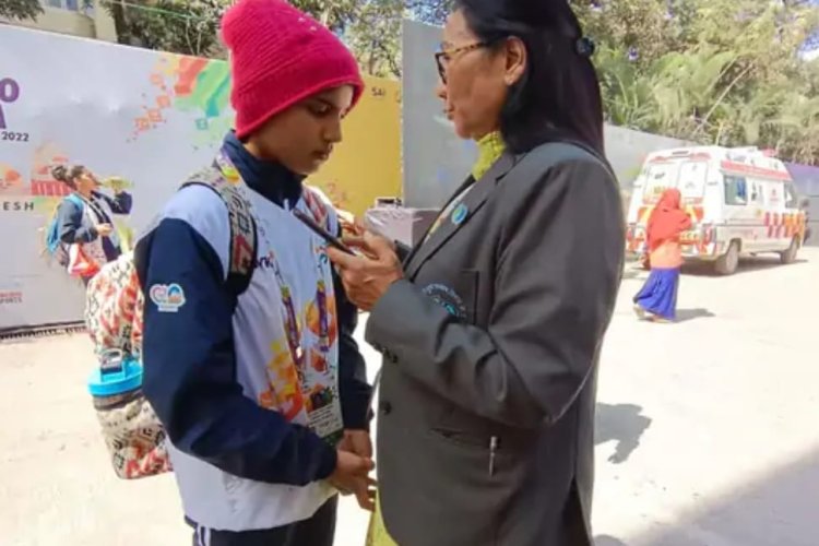 खेलो इंडिया गेम्स में तेजस्वी का शानदार प्रदर्शन.....