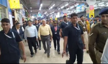 पश्चिम रेलवे जीएम ने किया दाहोद-रतलाम खंड का संरक्षा निरीक्षण