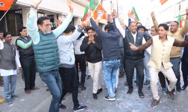 विधायक चेतन्य काश्यप के कैबिनेट मंत्री बनते ही रतलाम में मना जश्न