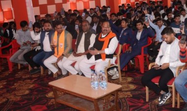 भारत का उदय यानी युवाओं का उदय - कैबिनेट मंत्री चेतन्य काश्यप