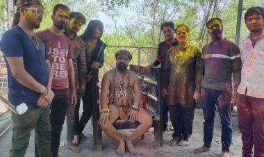 भक्तन की बावड़ी में धुमधाम  से मनी धुलेटी पर्व