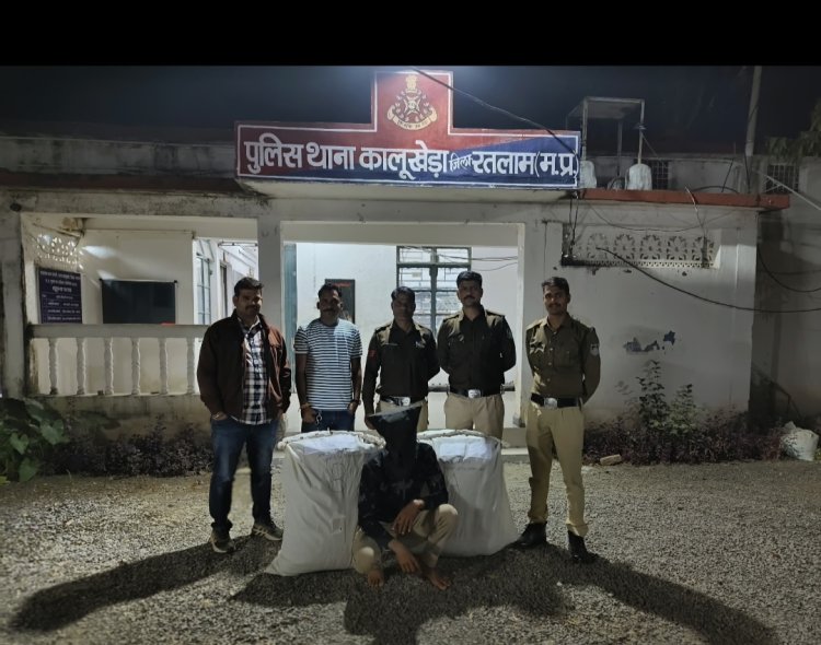बोलोरो से ले जा रहा था डोडा चूरा पुलिस ने किया नाकामयाब l