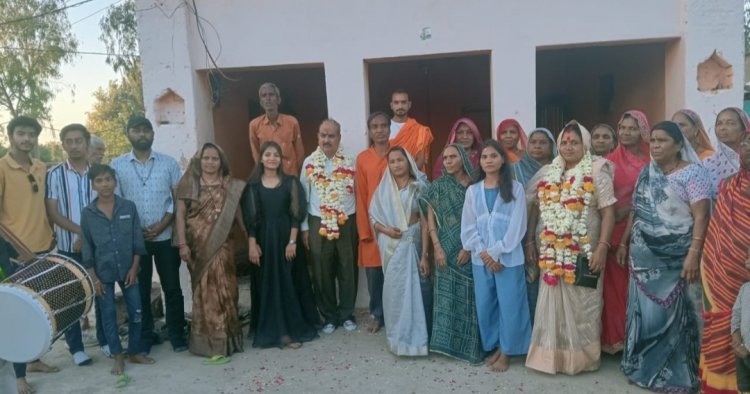 सामाजिक समरसता एवं रामायण पाठ शिव जलाभिषेक का हुआ समापन