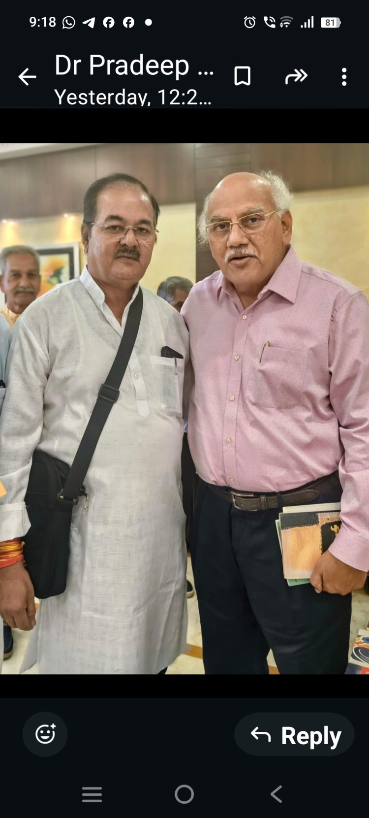 यूं ही कोई संतोष चौबे नहीं हो जाता :- (डॉ प्रदीपसिंह राव )