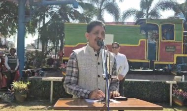 रेलवे अधिकारियों ने बिरसा  मुंडा की जयंती मनाई