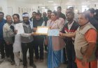 "डॉ लक्ष्मीनारायण पांडे मेडिकल कॉलेज रतलाम में वर्ष के पहले देहदानी बने  कृष्णपाल छप्री"