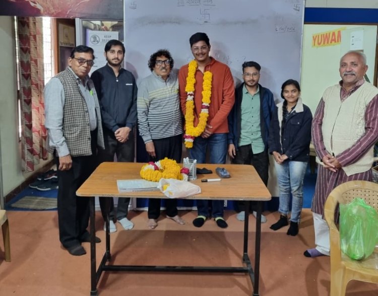 एक‌ लाख चयनित हुए यह सफलता नहीं , हजारों मिशन से जुड़े यह सफलता है - पारस सकलेचा 