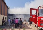 रतलाम के औद्योगिक क्षेत्र में आगजनी, पुरा सामान जलकर हुआ राख 
