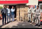 कंटेनर ट्रक से  अवैध बियर बरामद,पंजाब से महाराष्ट्र ले जा रहा था चालक