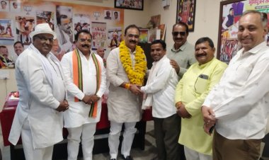 आरडीए उपाध्यक्ष  सोनी का हुआ स्वागत 
