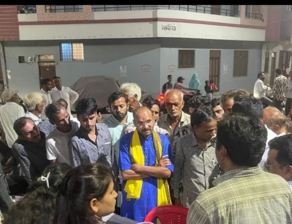 वार्ड 3 में पेयजल संकट ,विधायक डोडियार ने  जताई नाराजगी