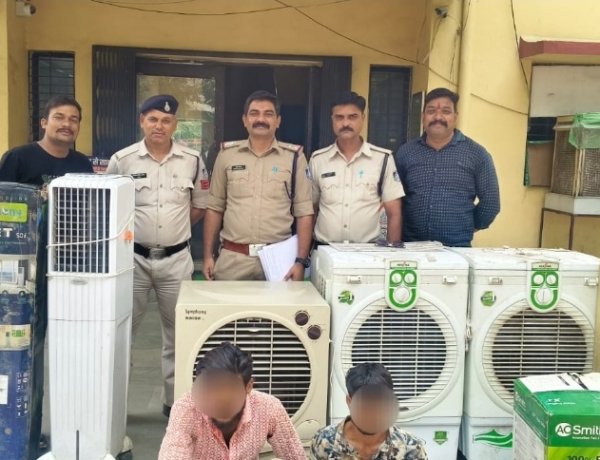 गोदाम में हुई चोरी का खुलासा, 02 आरोपी गिरफ्तार