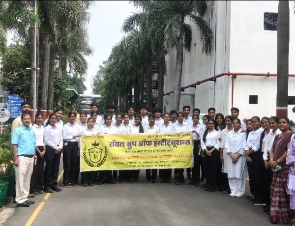 रॉयल कॉलेज के विद्यार्थियों का तकनीकी एक्सपोजर: इप्का में सीखीं डेटा प्राइवेसी, सर्वर कूलिंग और कॉर्पोरेट आईटी की बारीकियां